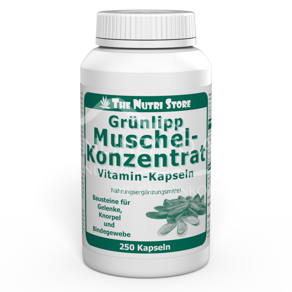 The Nutri Store Grünlipp Muschelkonzentrat Vitamin Kapseln