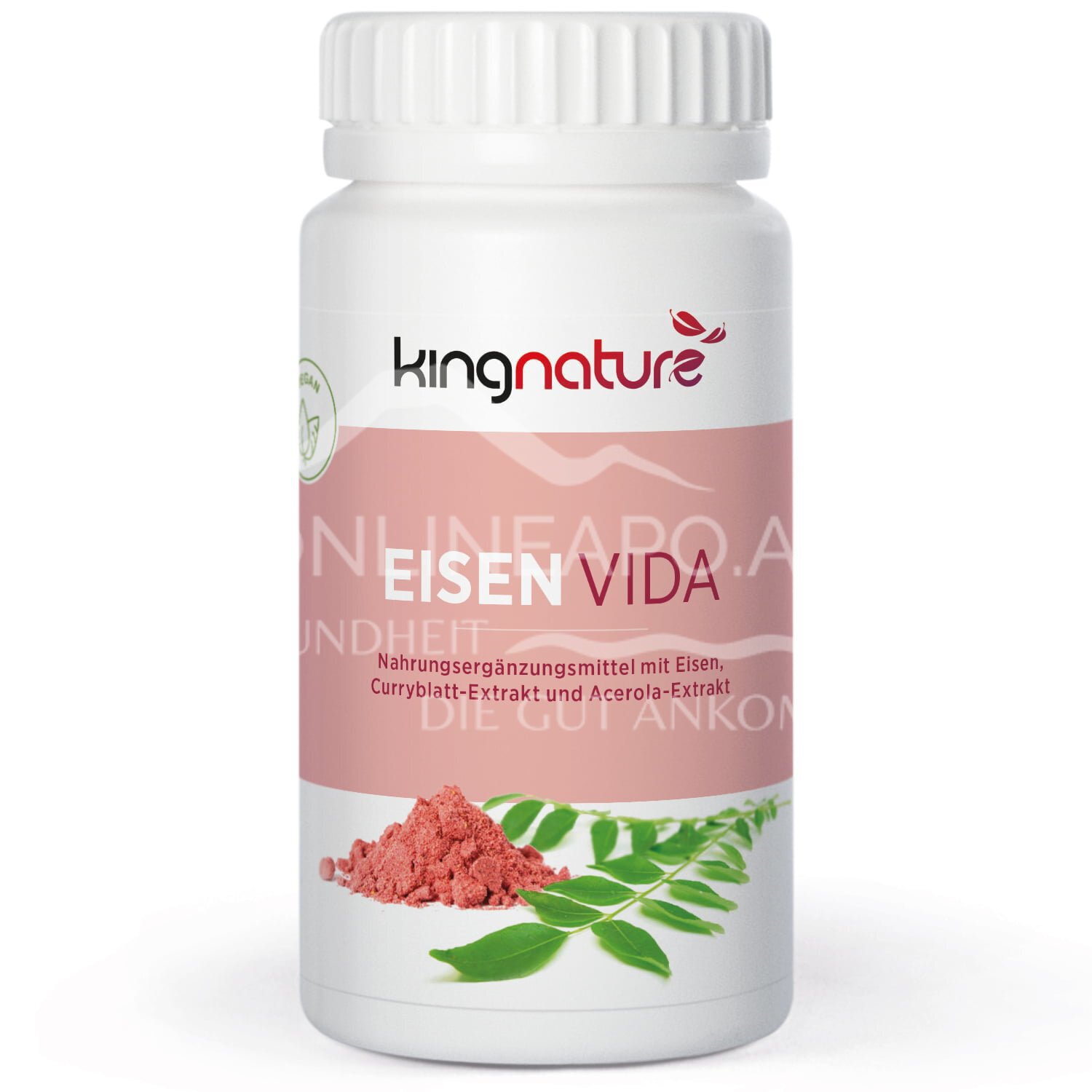 Kingnature Eisen Vida Kapseln
