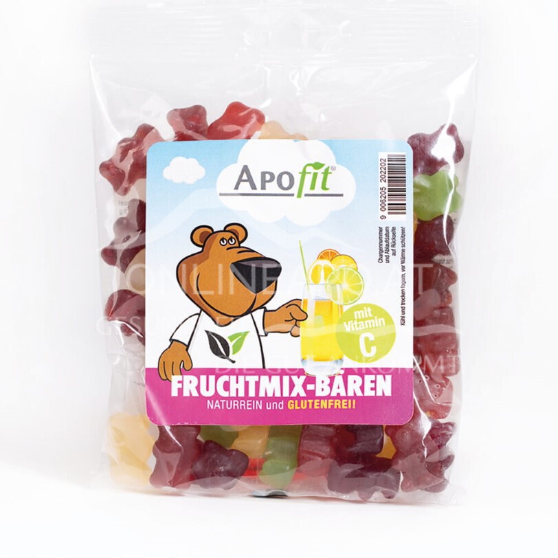 APOfit Fruchtsaftbären vegan mit Vitamin C