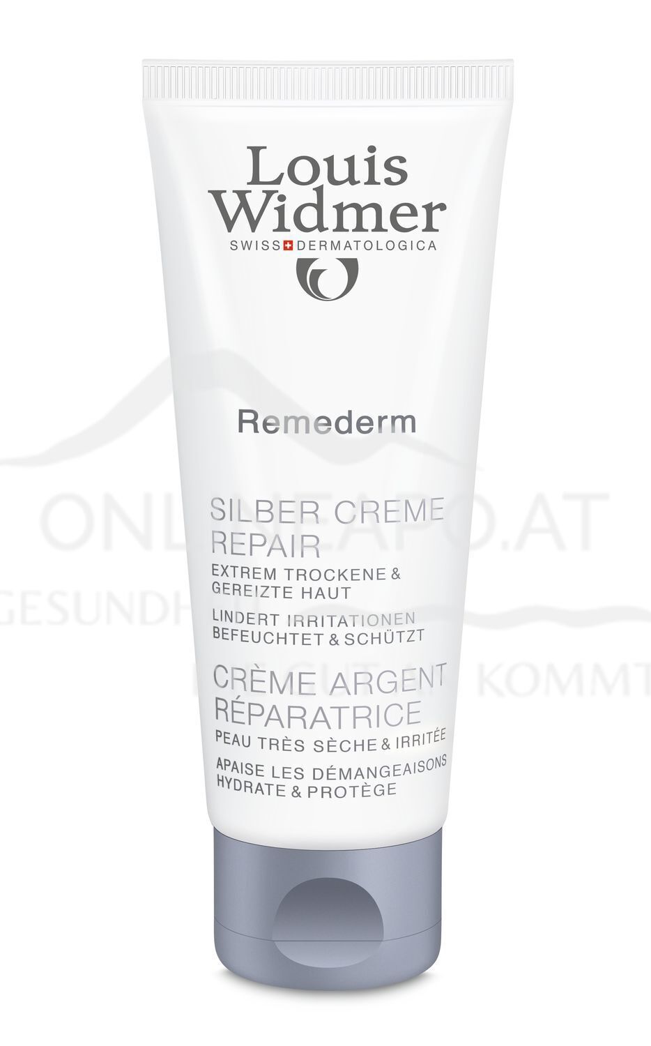 Louis Widmer Remederm Silber Creme Repair ohne Parfüm