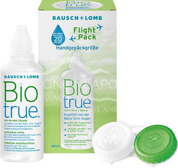 Biotrue All-in-one Lösung Flight Pack