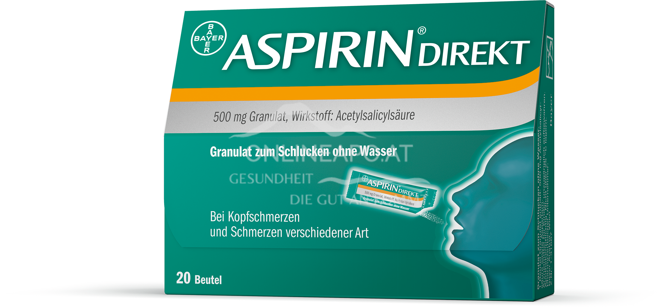 Aspirin® Direkt 500 mg Granulat