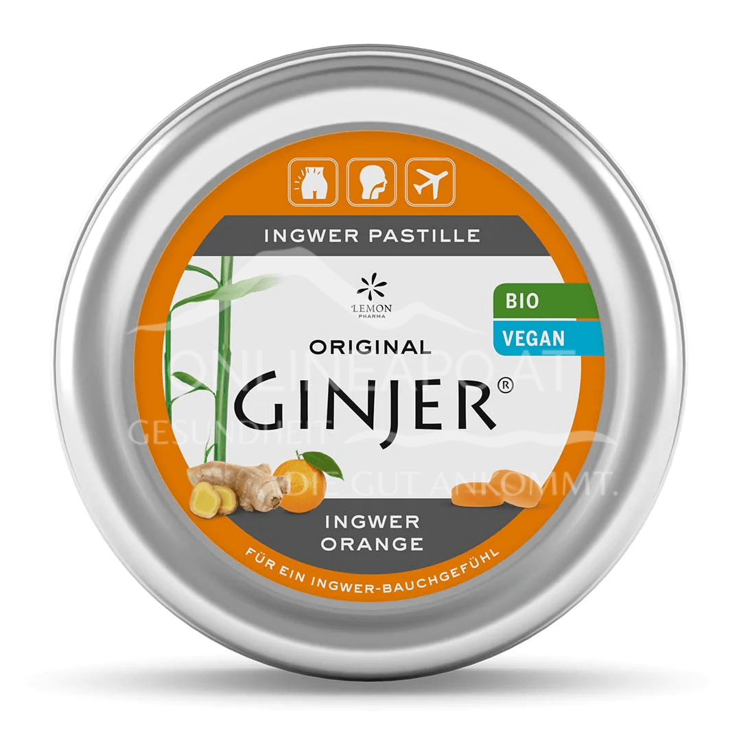 Lemon Pharma Ginjer® Bio-Pastillen Orange