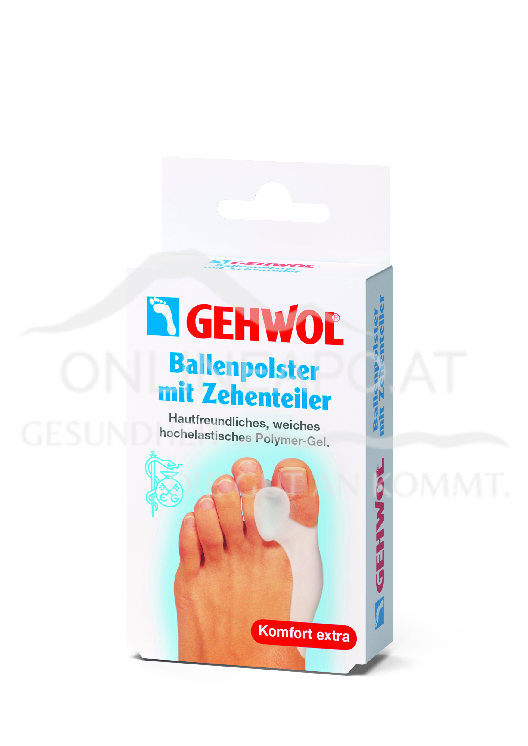 GEHWOL® Ballenpolster mit Zehenteiler