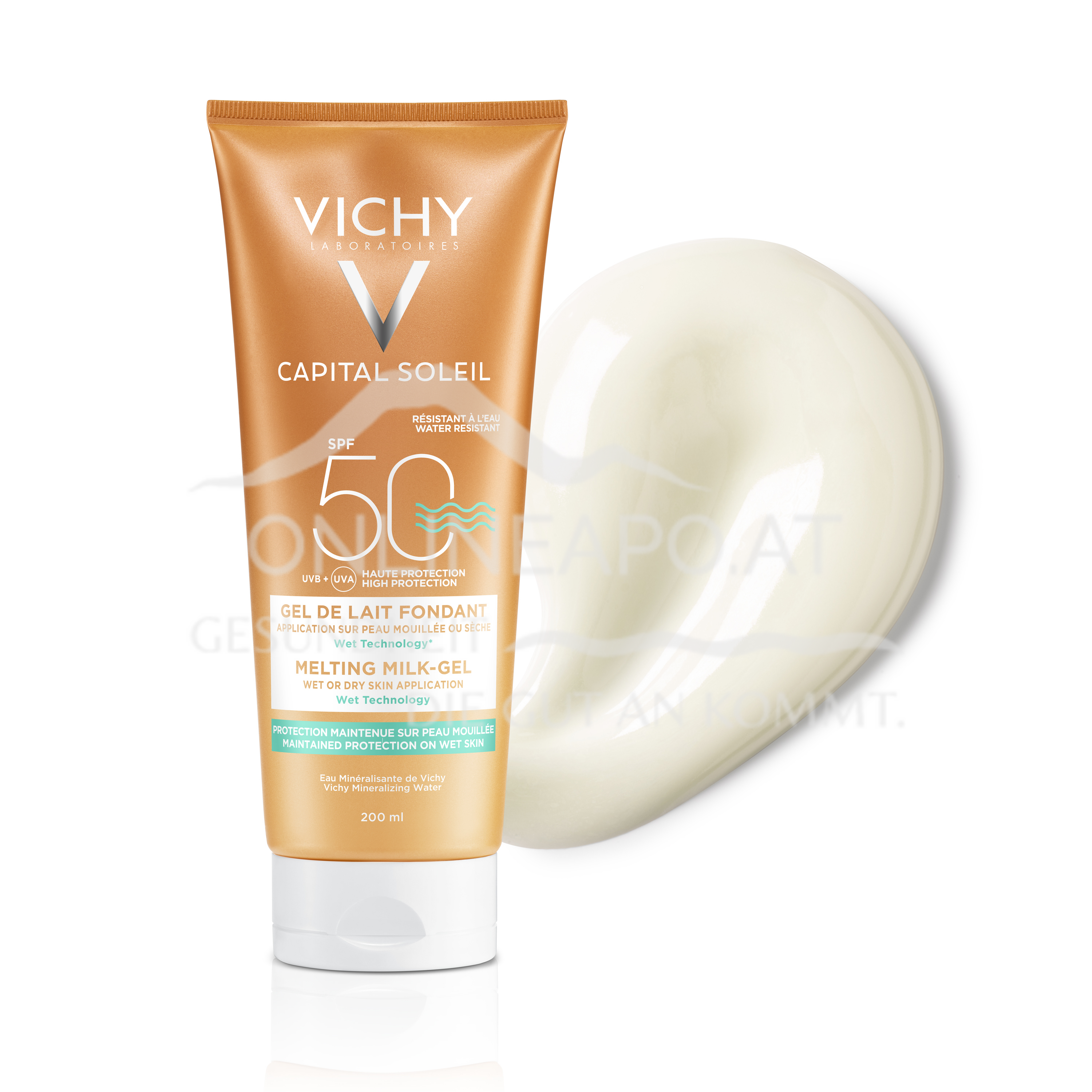 VICHY Ideal Soleil Wet Gel-Milch LSF50