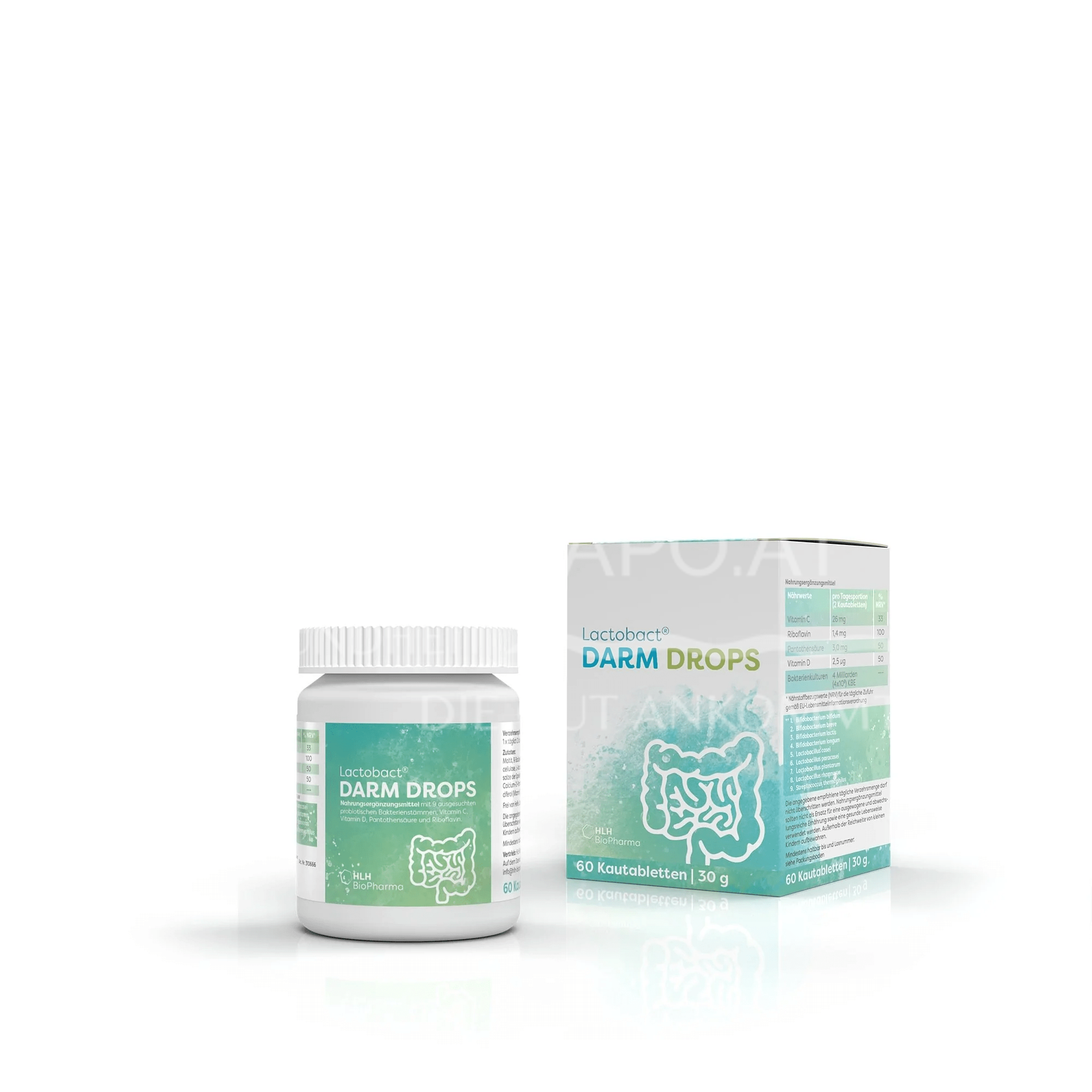 Lactobact DARM DROPS Kautabletten