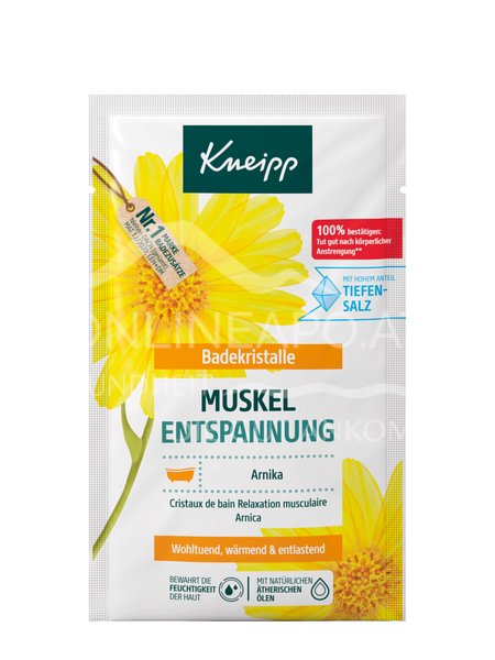 Kneipp Badekristalle Muskel Entspannung Arnika