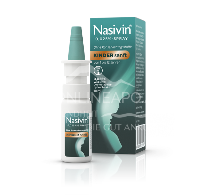 Nasivin Kinder sanft 0,025 % Nasenspray