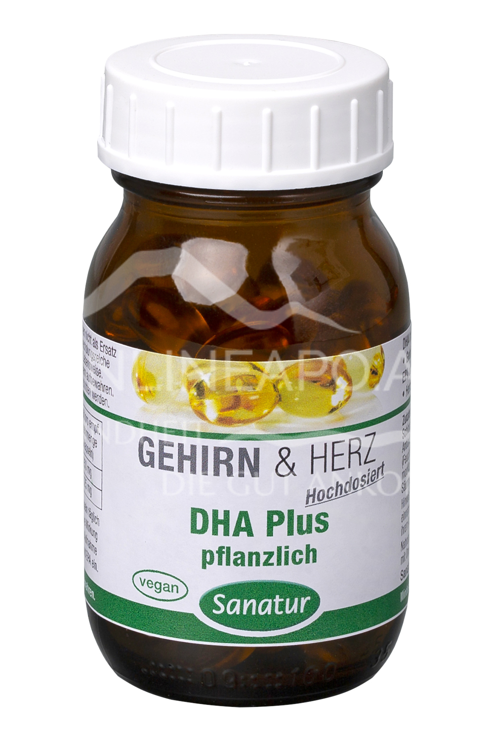 Sanatur DHA Plus pflanzlich Kapseln