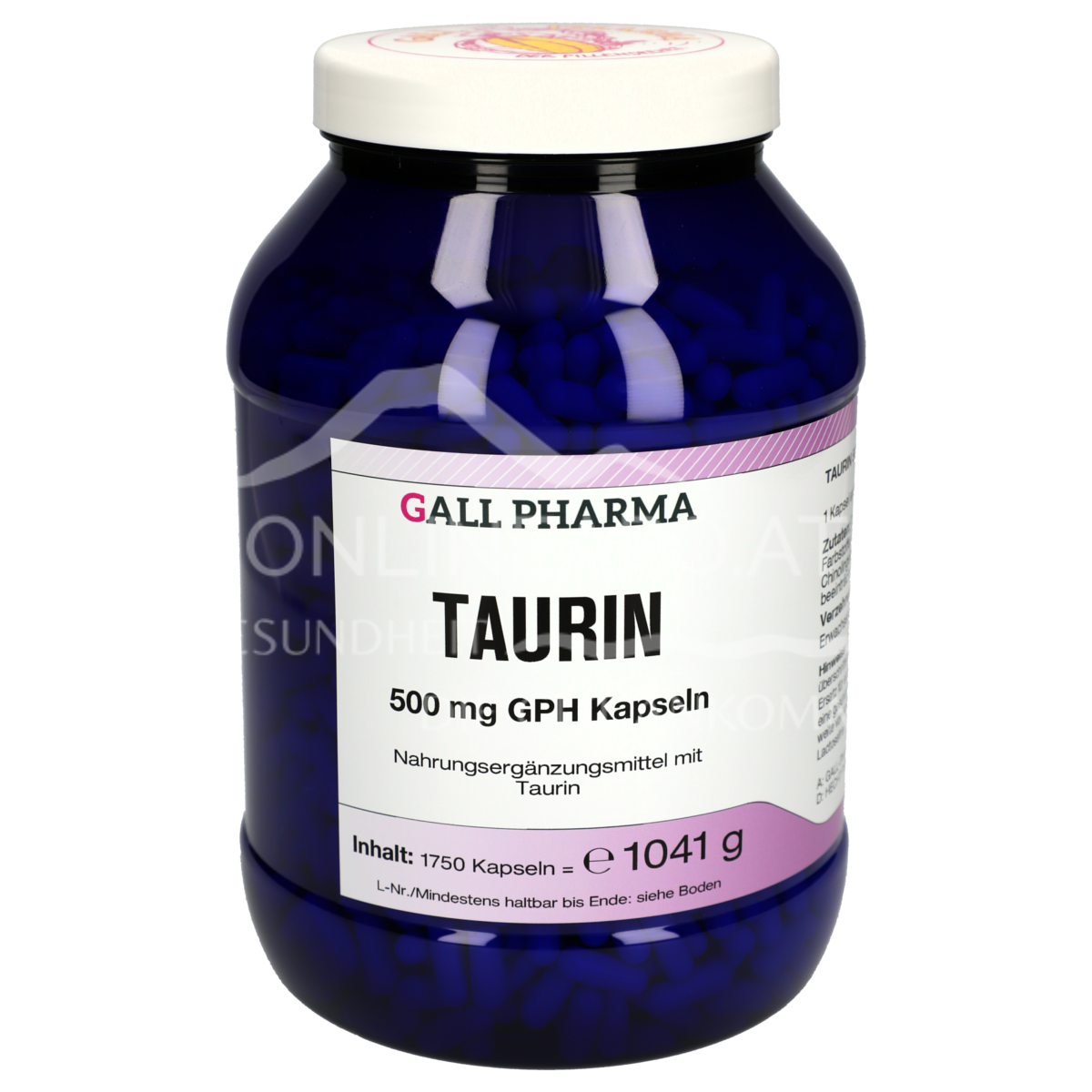 Gall Pharma Taurin 500 mg Kapseln