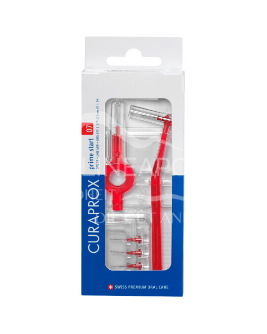 Curaprox Interdentalbürsten Set Prime Start CPS 07 Rot