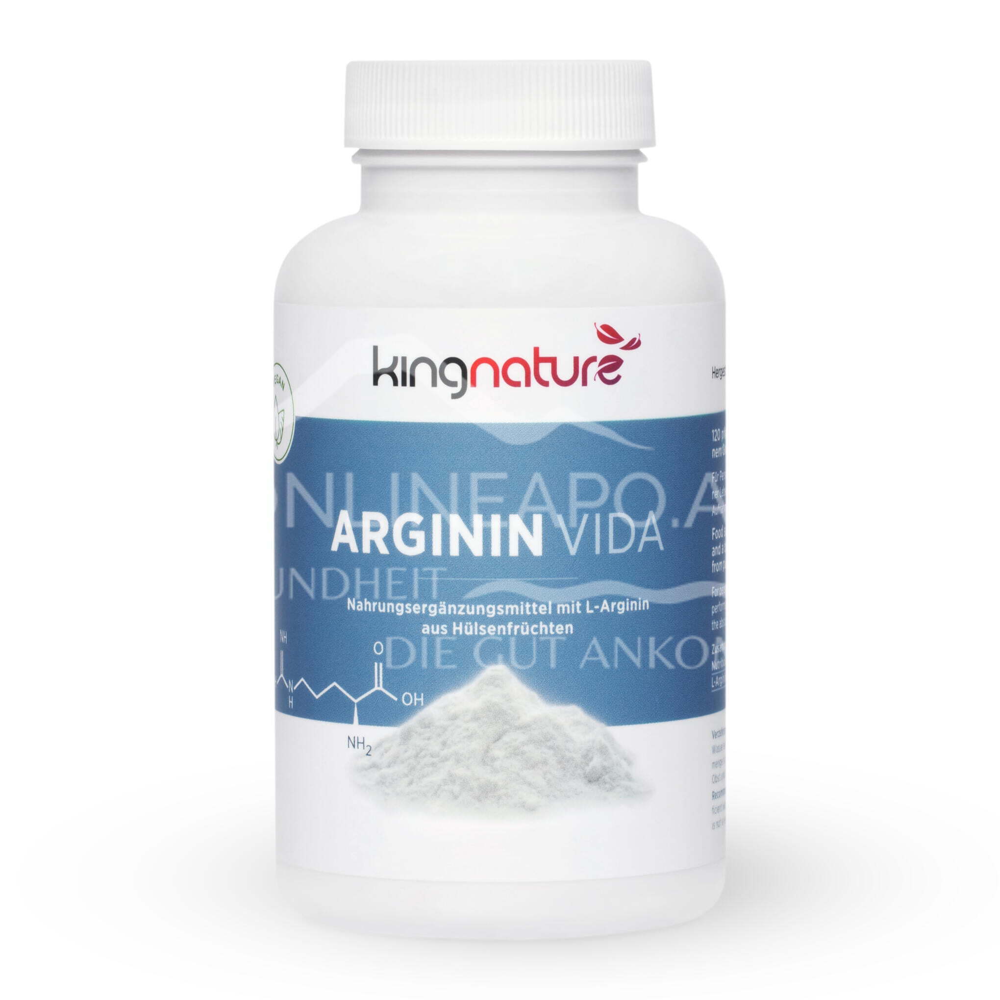 Kingnature Arginin Vida Kapseln