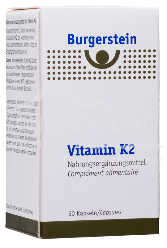 Burgerstein Vitamin K2 Kapseln