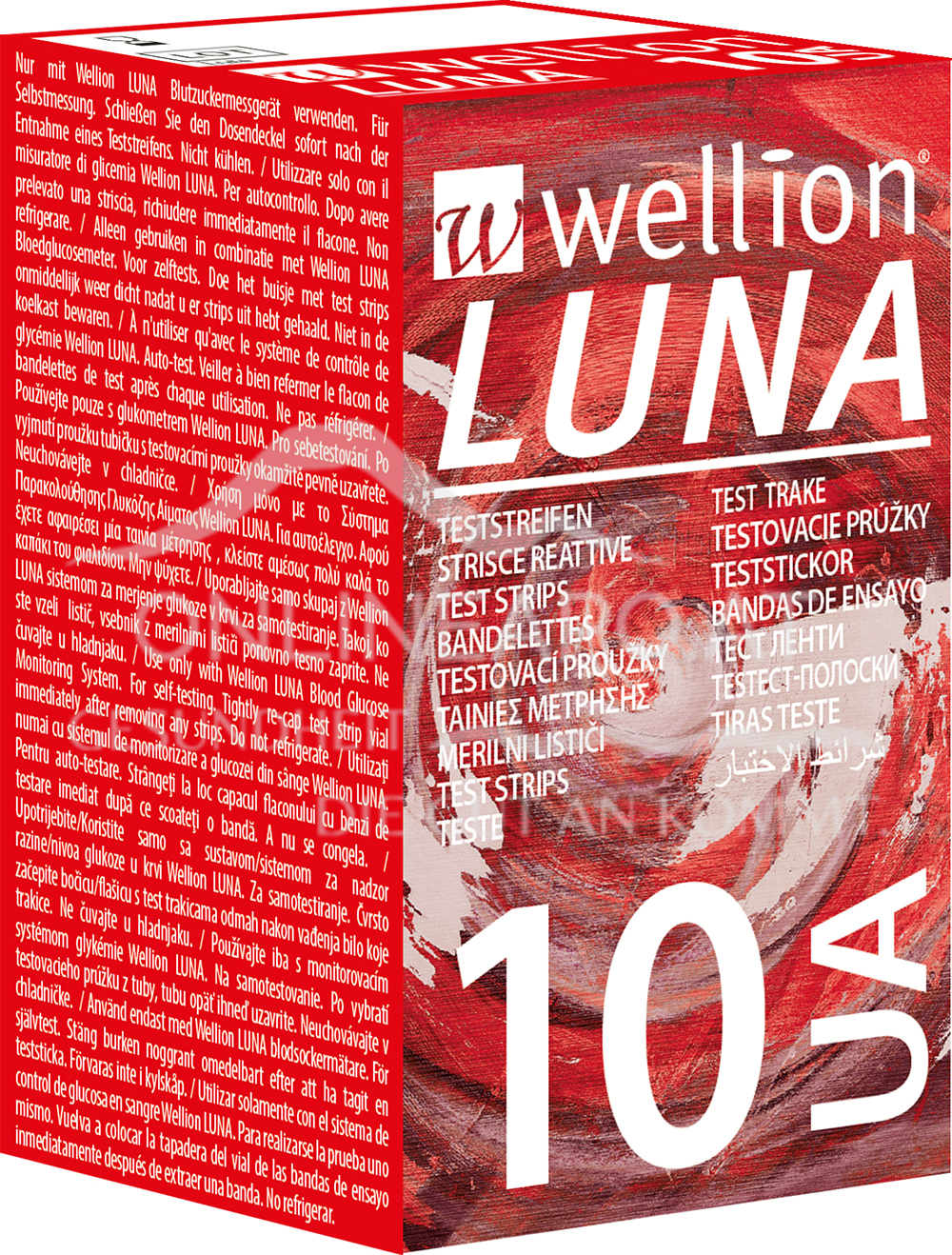 Wellion® LUNA Harnsäure Teststreifen UA