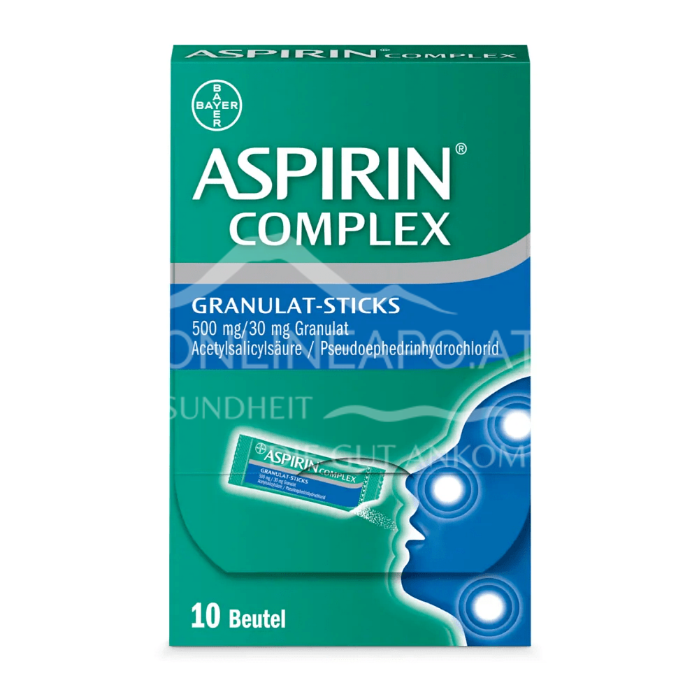 Aspirin Complex Granulat-Sticks 500 mg/30 mg Granulat