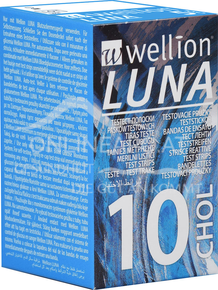 Wellion® LUNA Cholesterin Teststreifen CHOL
