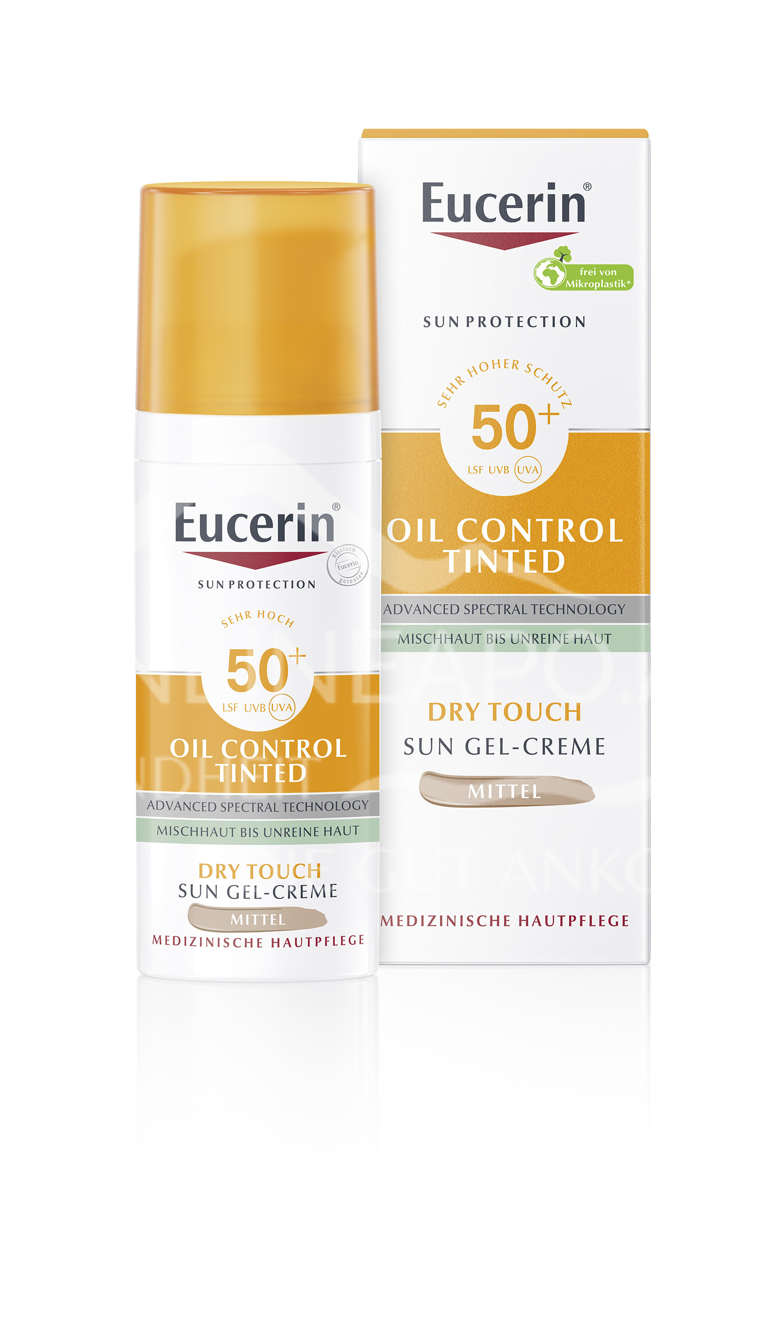 Eucerin® Sun Face Oil Control Tinted LSF 50+ Medium