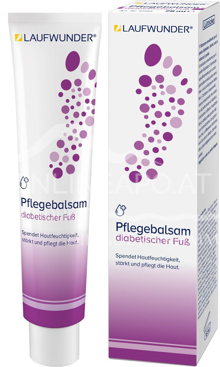 Laufwunder Pflegebalsam diabetischer Fuß