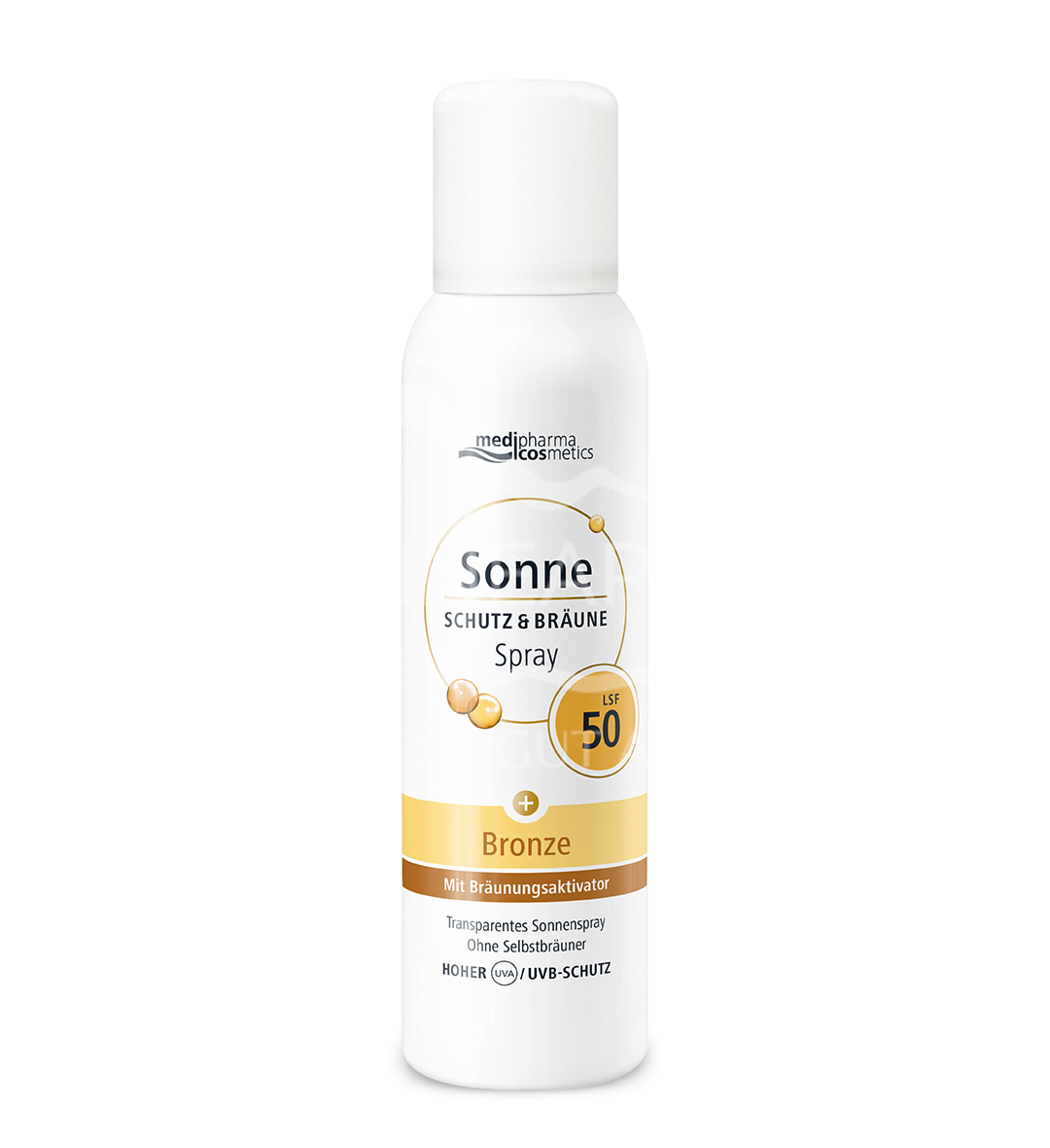 medipharma cosmetics Sonne Schutz & Bräune LSF 50 Bronze Aerosol-Spray