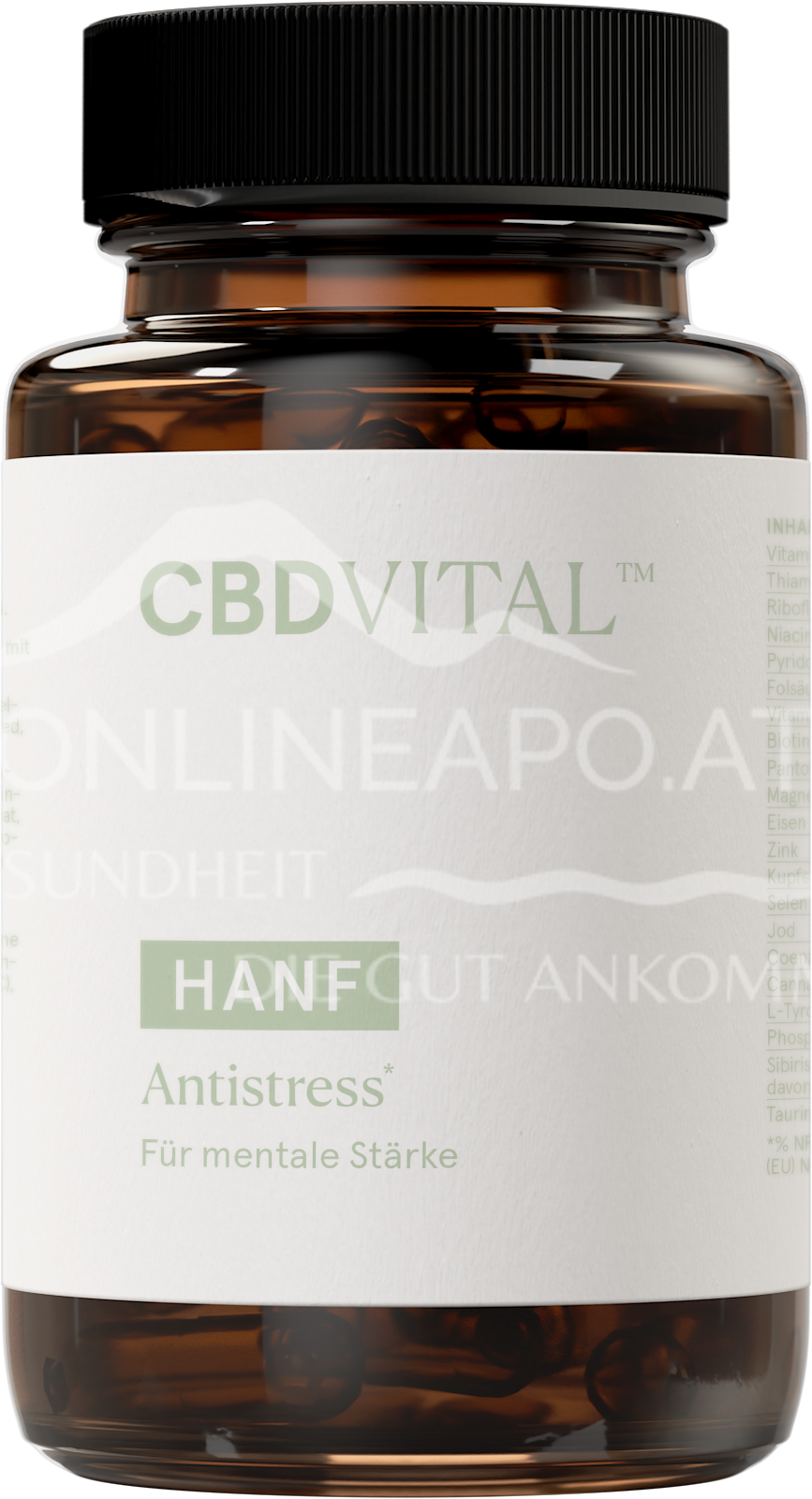 CBD VITAL Hanf Antistress Kapseln