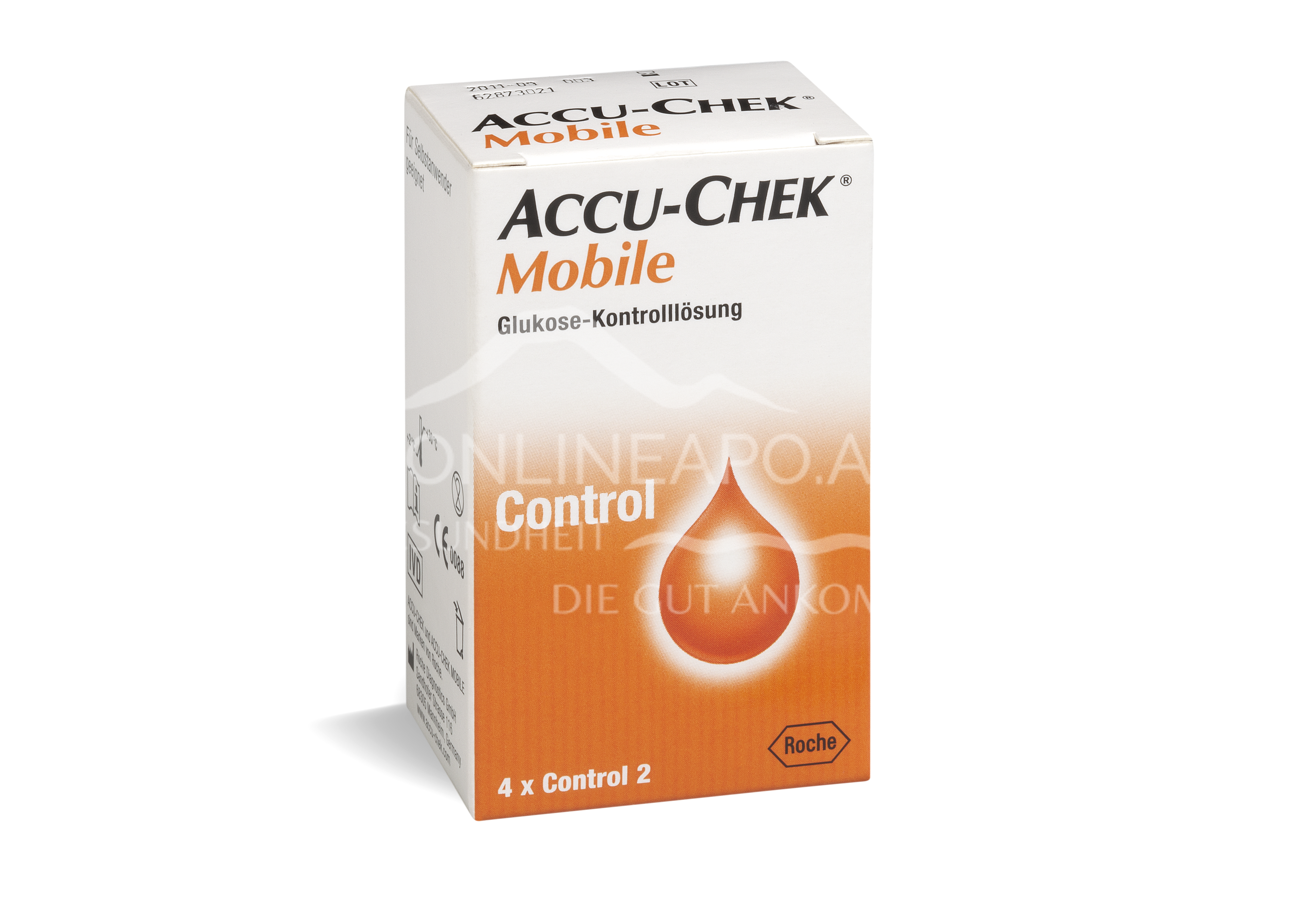 Accu-Chek Mobile Glucose Kontrolllösung