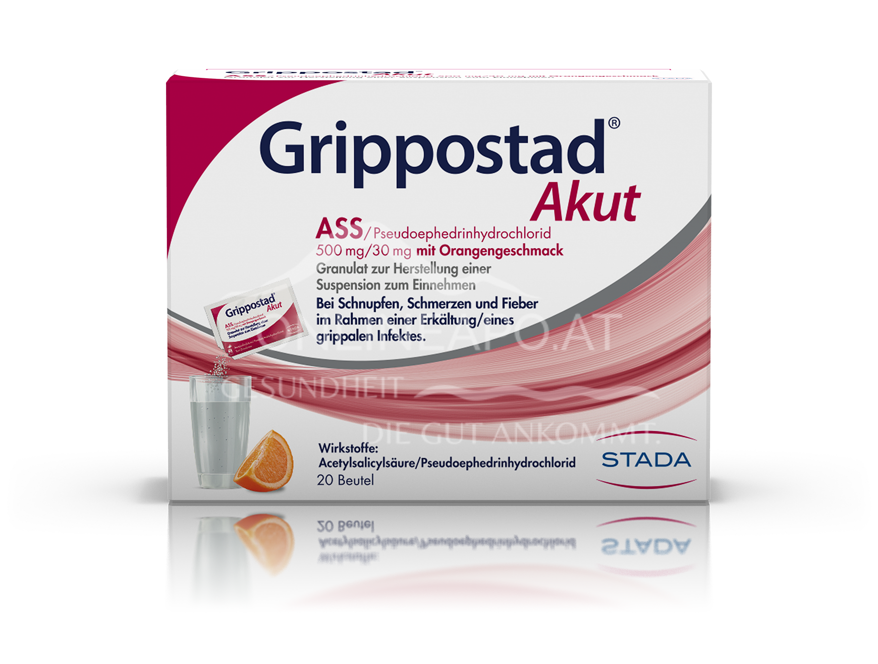 Grippostad® Akut 500 mg/30 mg Granulat Orange