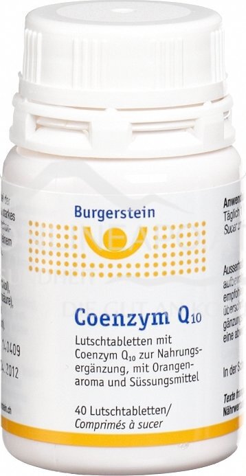 Burgerstein Coenzym Q10 50mg Lutschtabletten