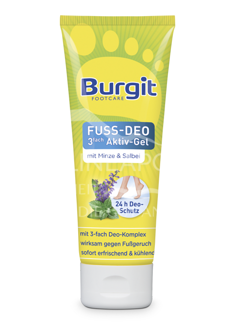 Burgit Footcare Fuß-Deo 3fach Aktiv-Gel