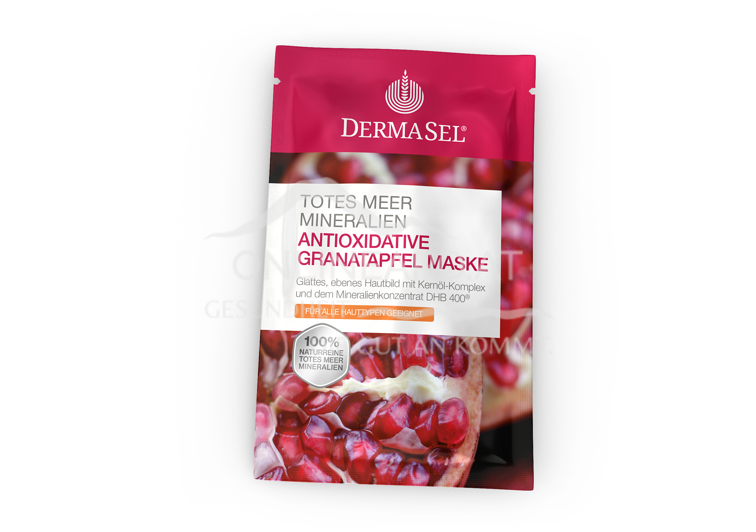 DermaSel® Totes Meer Mineralien Antioxidative Granatapfel Maske