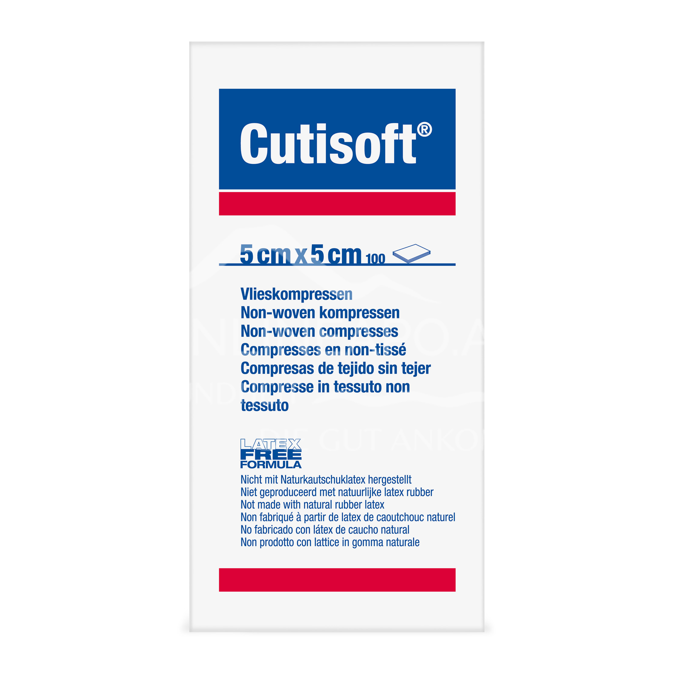 Cutisoft® Vlieskompressen steril 5 x 5 cm