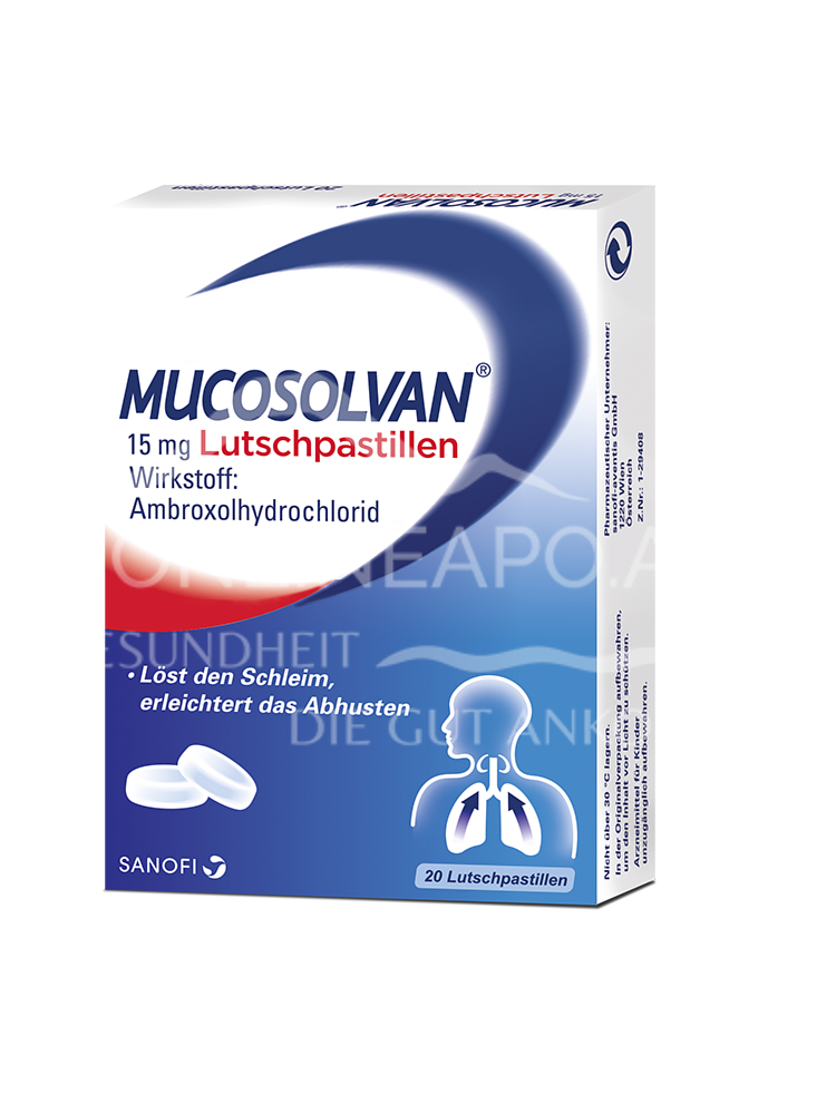 Mucosolvan® 15 mg - Lutschpastillen