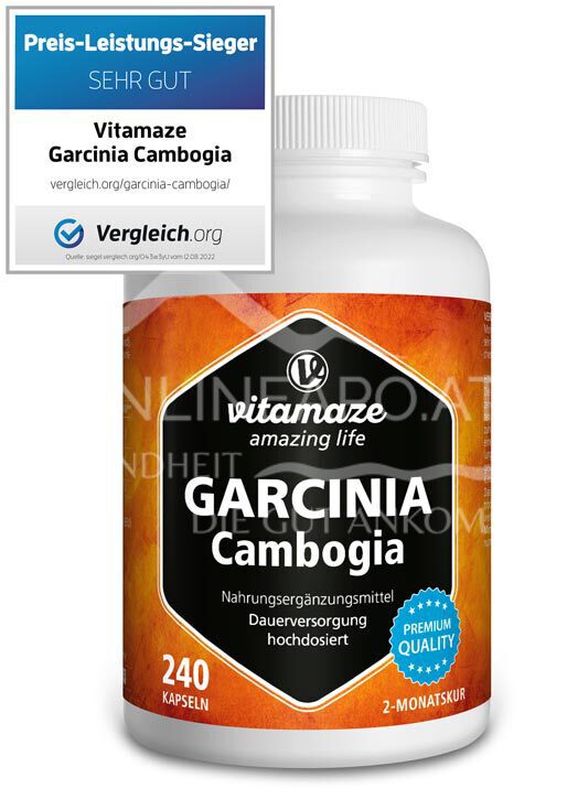Vitamaze Garcinia Cambogia + Cholin Kapseln