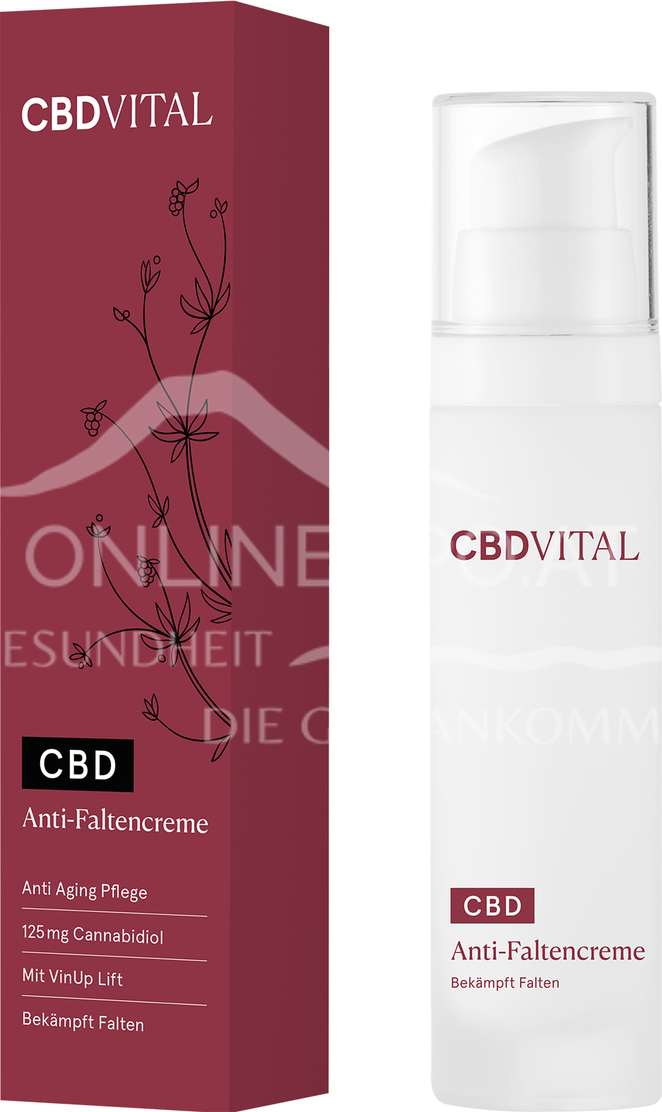 CBD VITAL Anti-Faltencreme