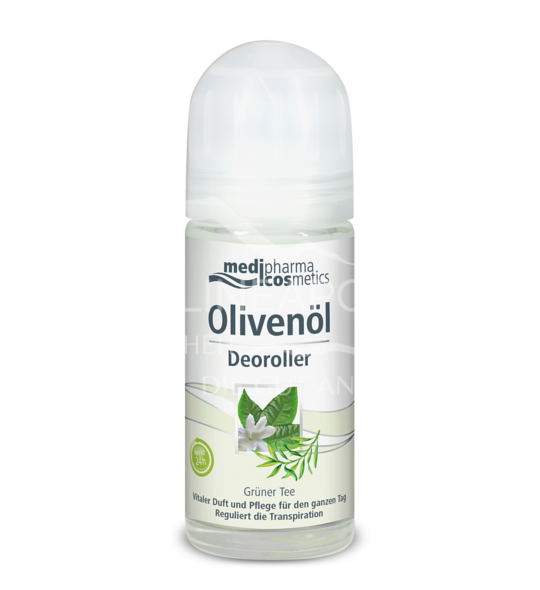 Olivenöl Deoroller Grüner Tee