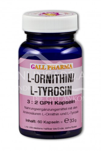 GPH L-ORNITHIN/L-TYROSIN 3:2 KAPSELN