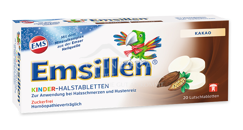 Emser® Kinder-Halstabletten Kakao