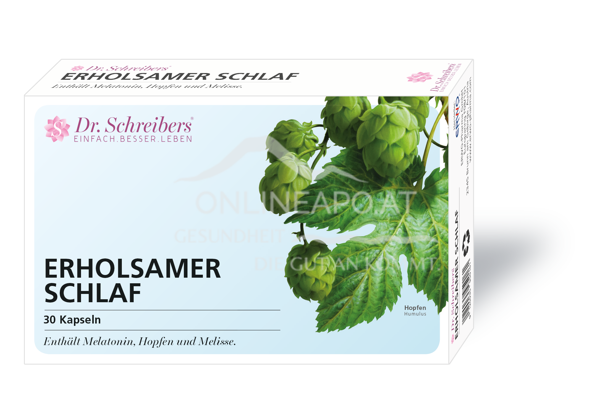 Dr. Schreibers Erholsamer Schlaf Kapseln