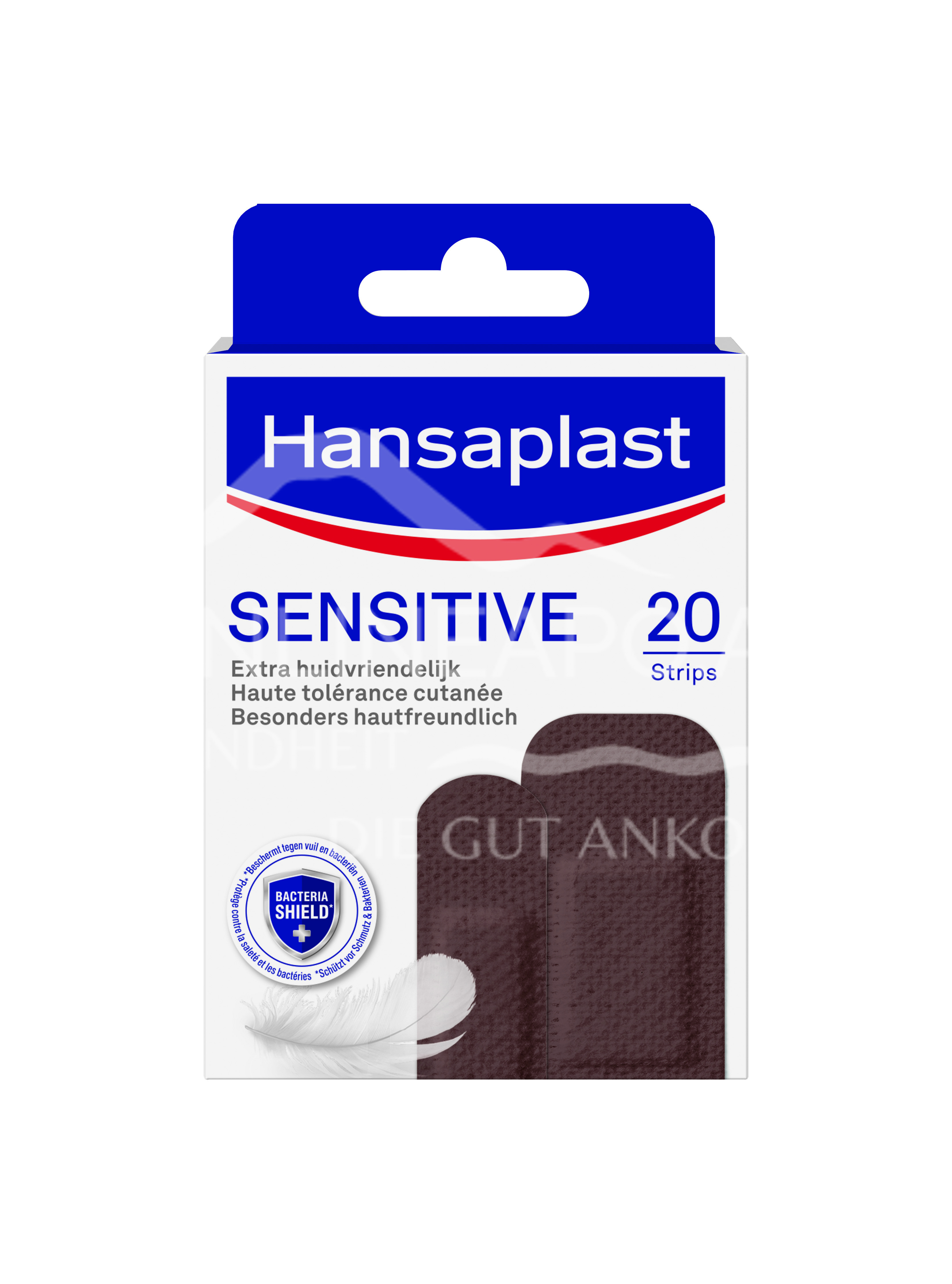 Hansaplast Sensitive Dark Pflaster