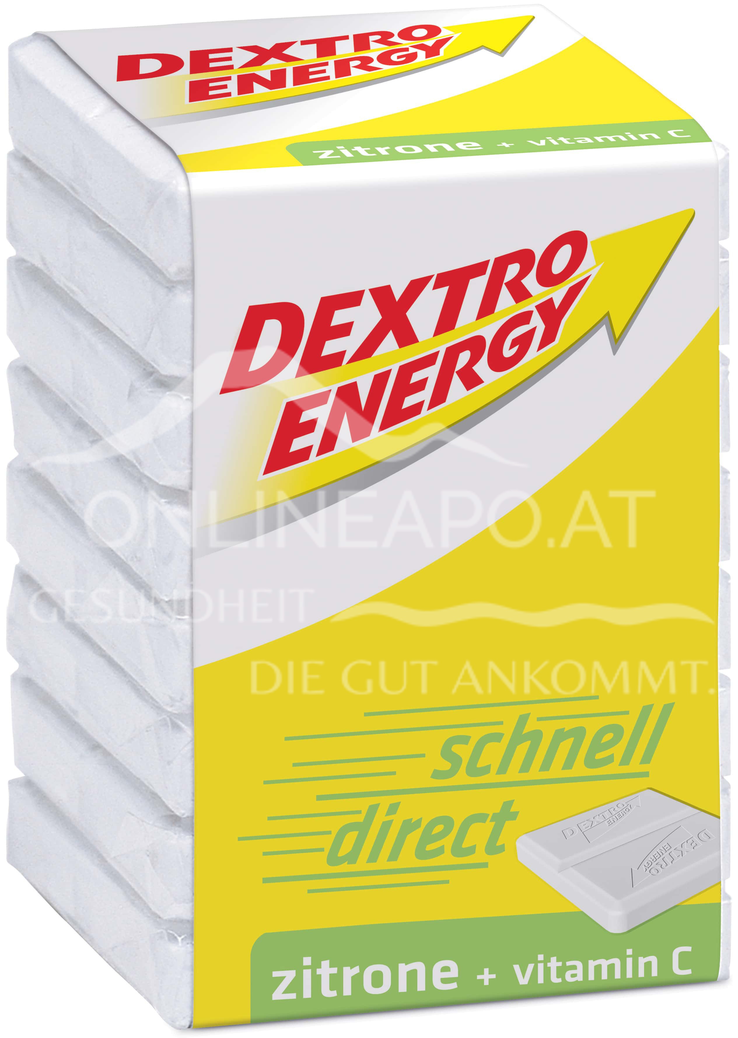 Dextro Energy Vitamin C Zitrone Traubenzucker 3x46 g