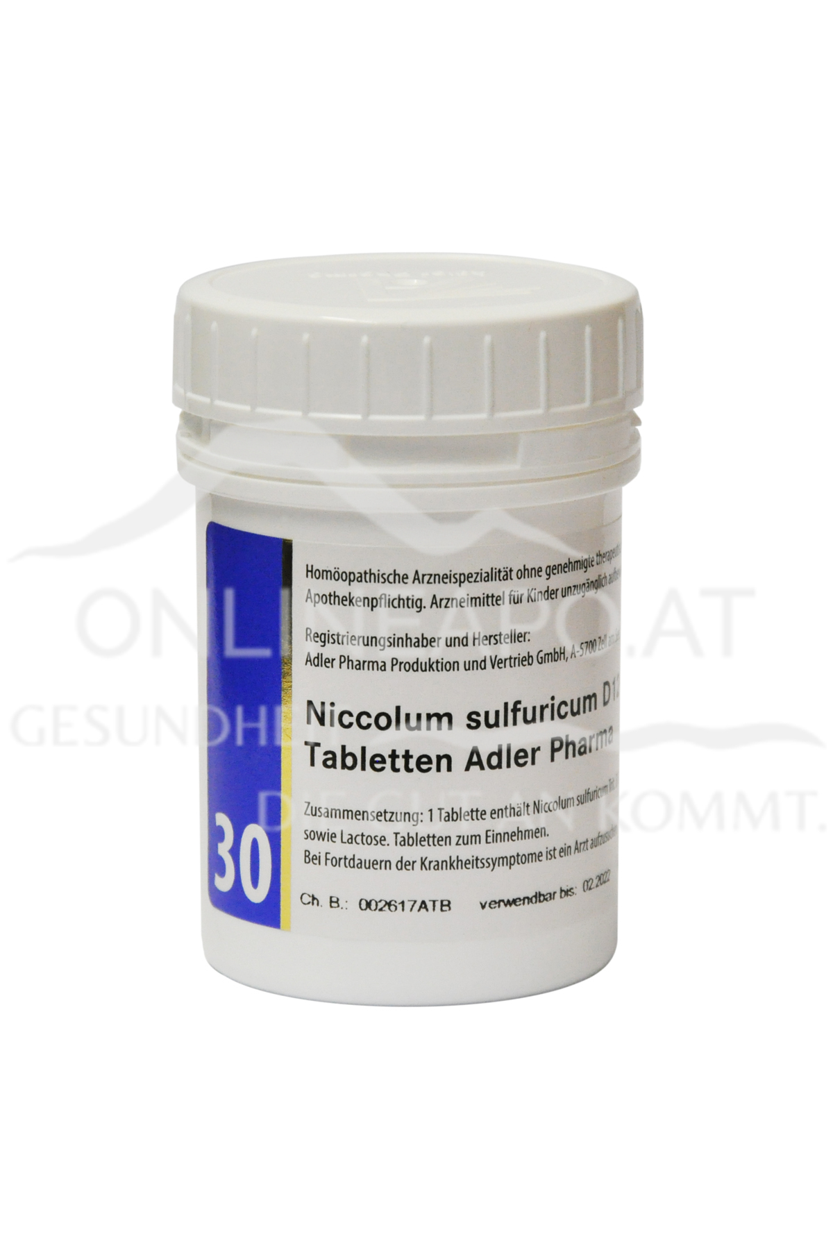 Schüßler Salz Adler Nr. 30 Niccolum sulfuricum D12