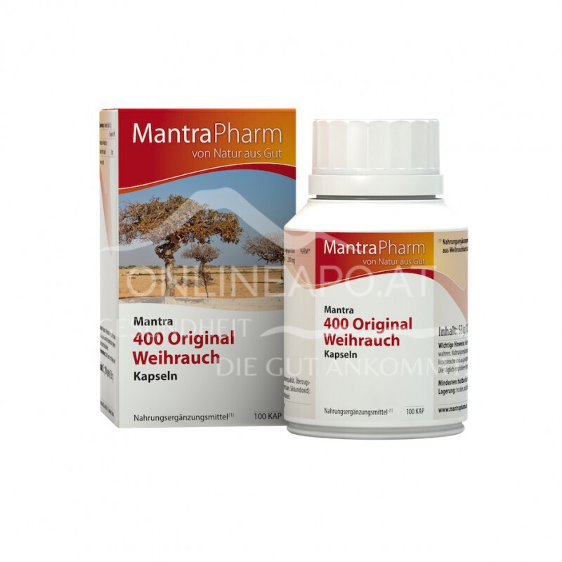 Mantra 400 Original Weihrauch Kapseln