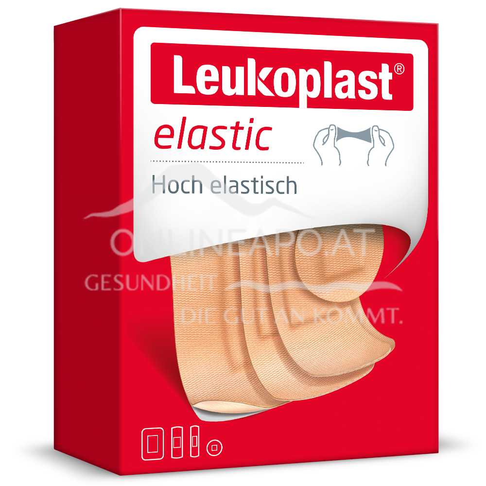 Leukoplast® Elastic Pflaster 4 Größen