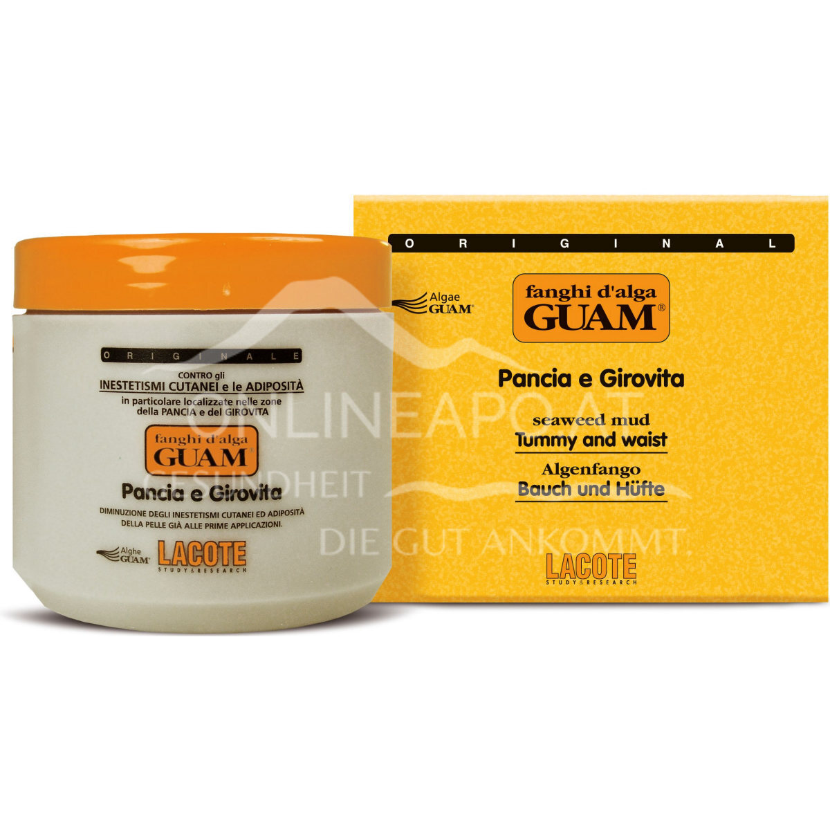 Guam Algenfango Bauch/Hüfte 500g Tiegel