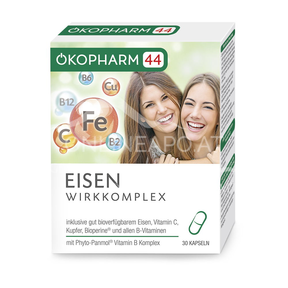 Ökopharm44 Eisen Wirkkomplex Kapseln