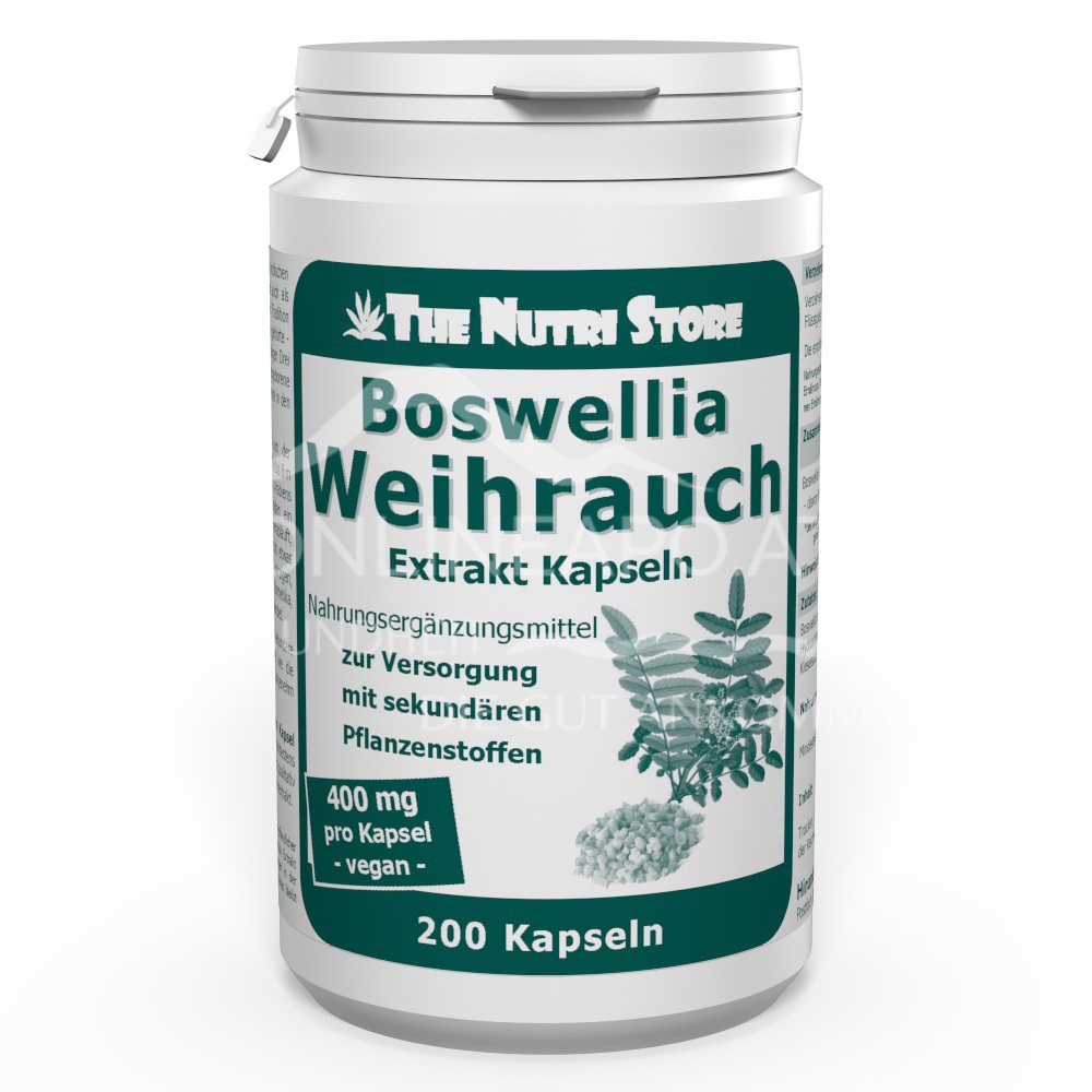 The Nutri Store Boswellia Weihrauch Extrakt Kapseln