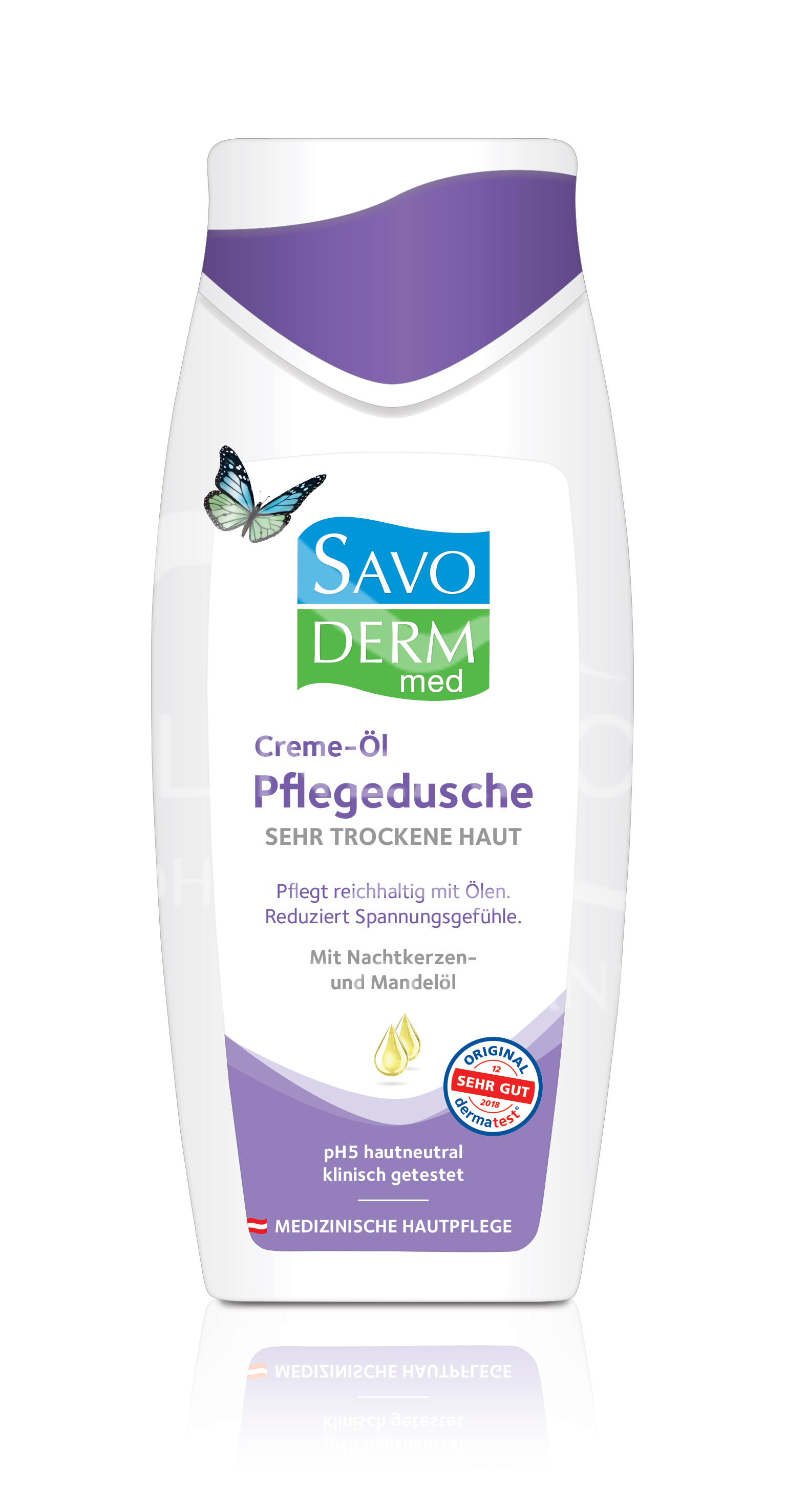 Savoderm med Creme-Öl Pflegedusche