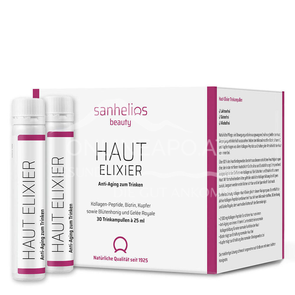 Sanhelios® Beauty Kollagen Haut Elixier Trinkampullen