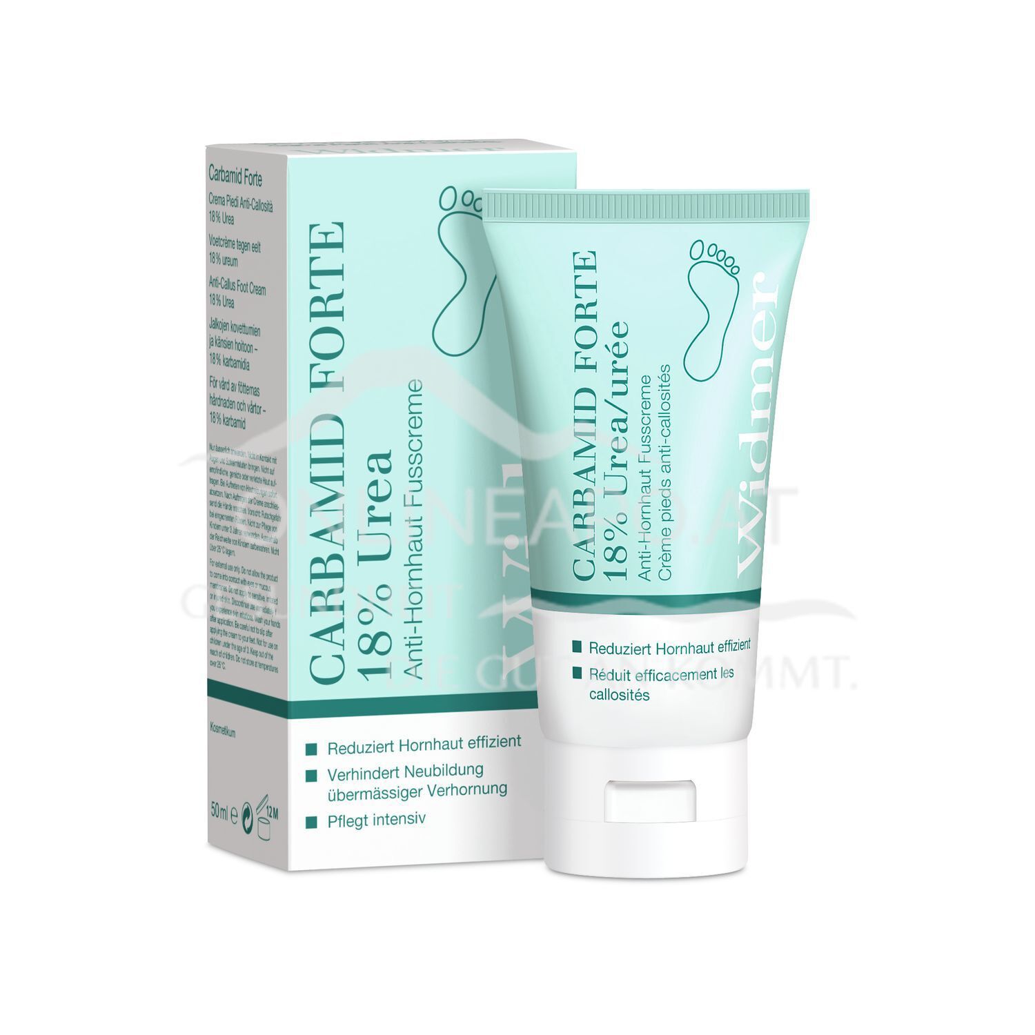 Louis Widmer Carbamid Forte 18% Urea Anti-Hornhaut Fusscreme