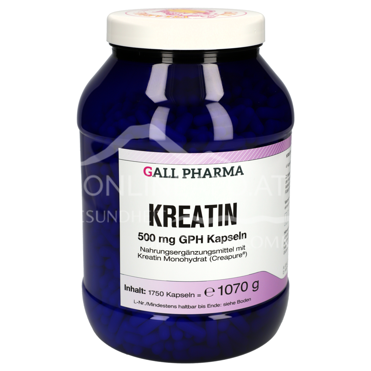 Gall Pharma Kreatin 500 mg Kapseln