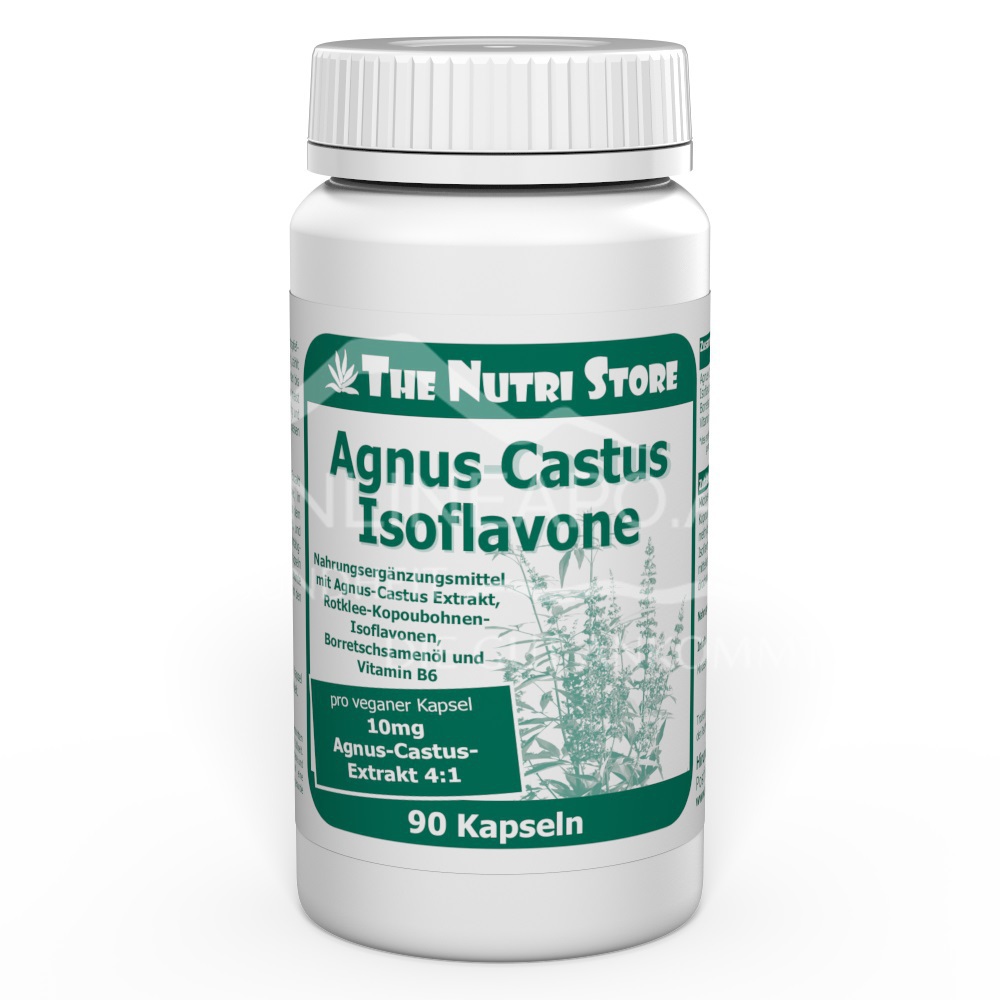 The Nutri Store Agnus Castus Isoflavone Kapseln